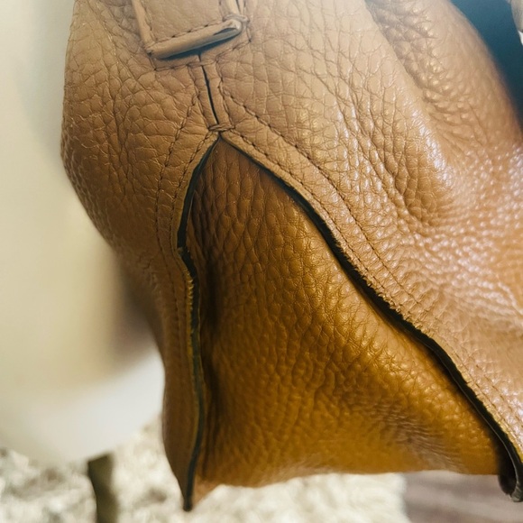 MCM Tan Leather Shoulder Bag - Picture 5 of 9